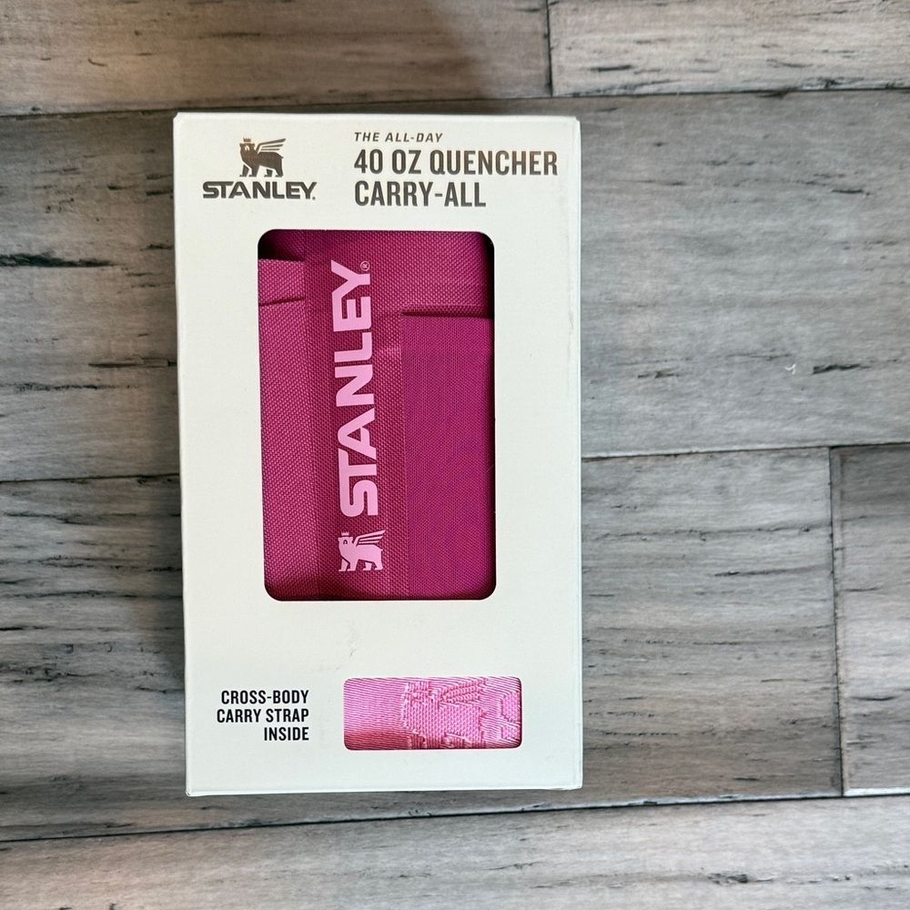 Stanley Pink Quencher Carry-All with Strap